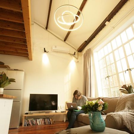 Ferienwohnung Fx78 Loft & Terrace Shanghai Exterior foto