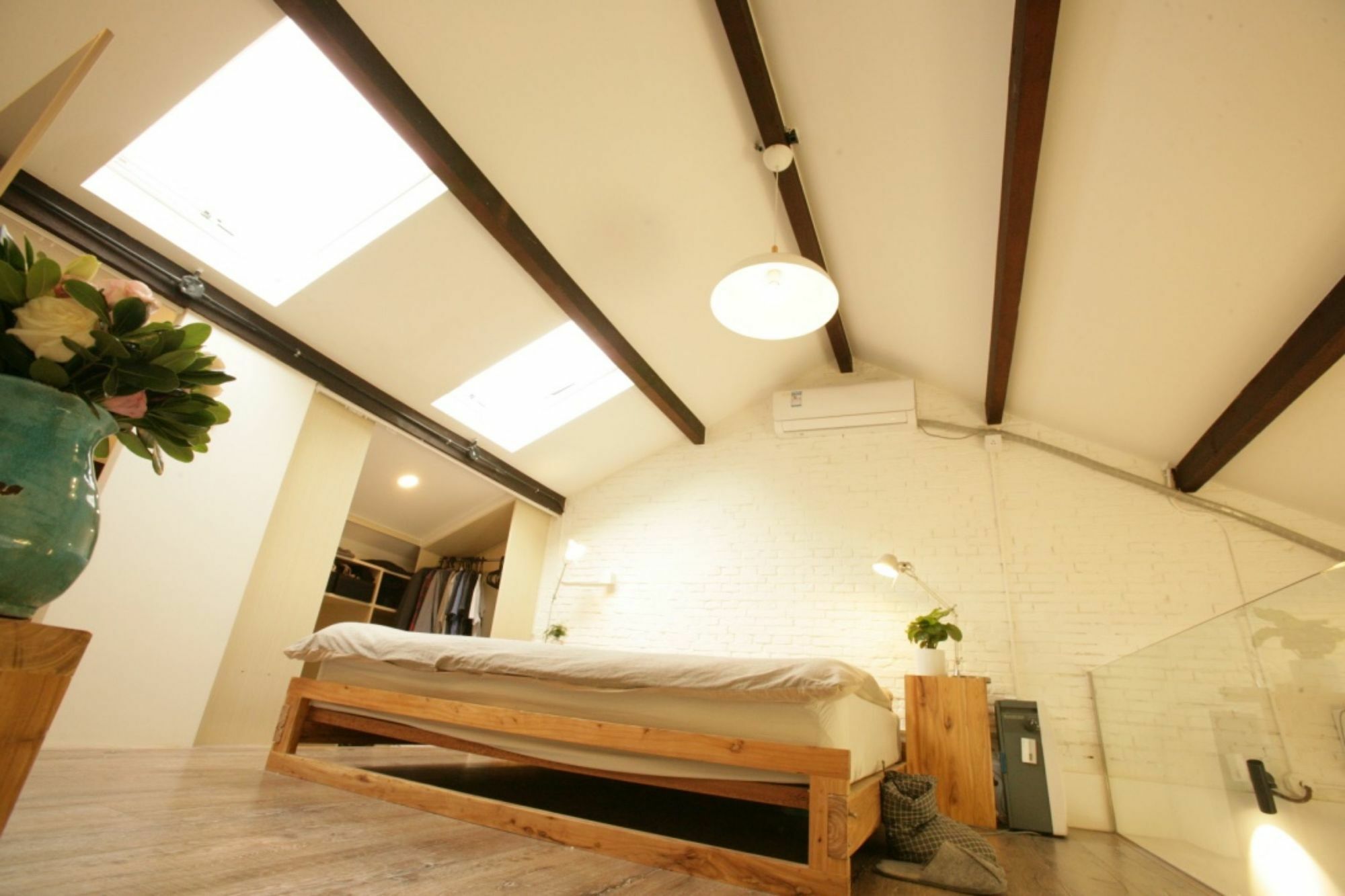 Ferienwohnung Fx78 Loft & Terrace Shanghai Exterior foto
