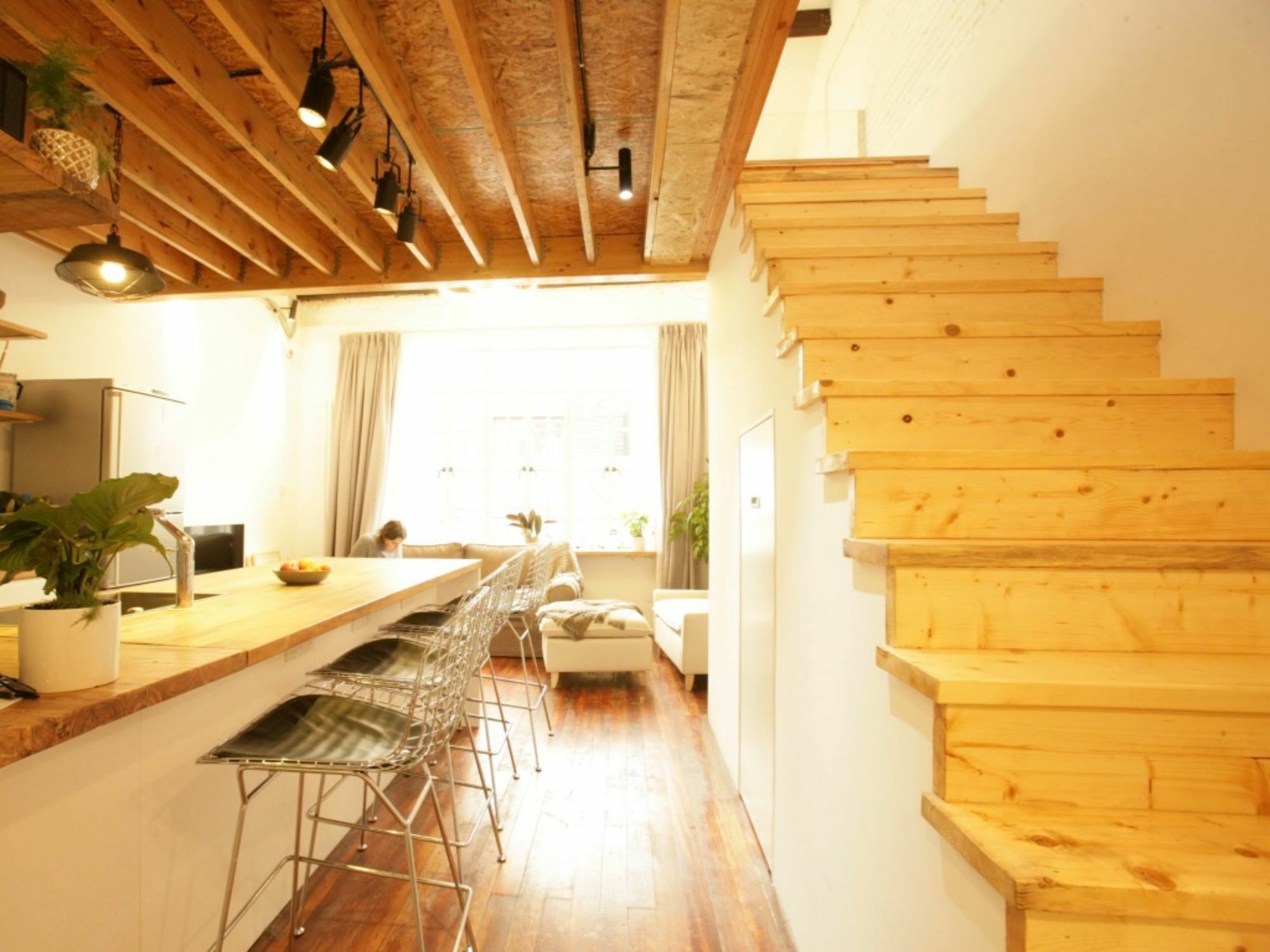 Ferienwohnung Fx78 Loft & Terrace Shanghai Exterior foto