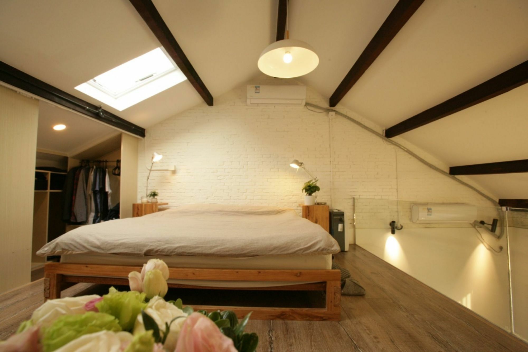 Ferienwohnung Fx78 Loft & Terrace Shanghai Exterior foto