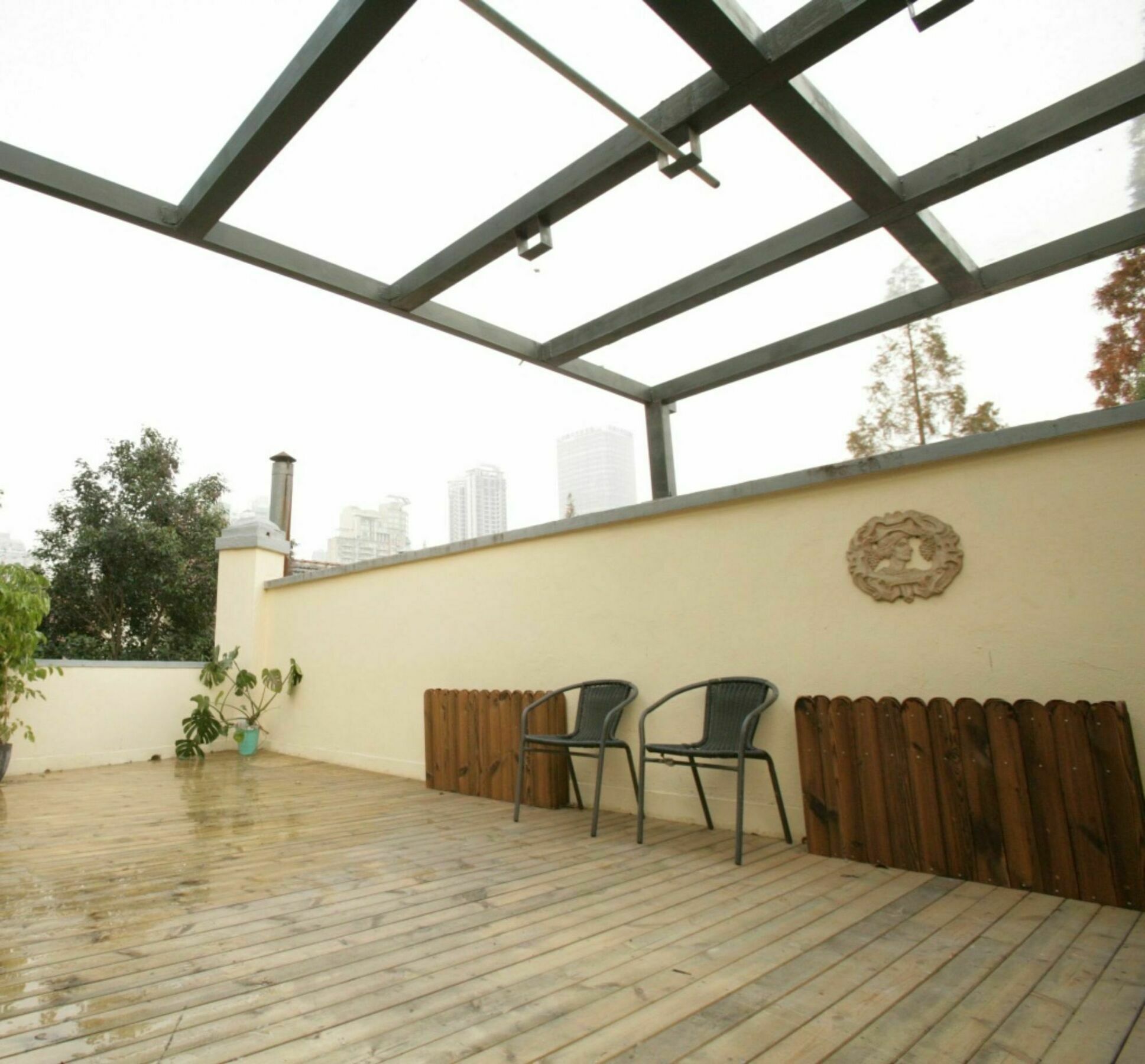 Ferienwohnung Fx78 Loft & Terrace Shanghai Exterior foto