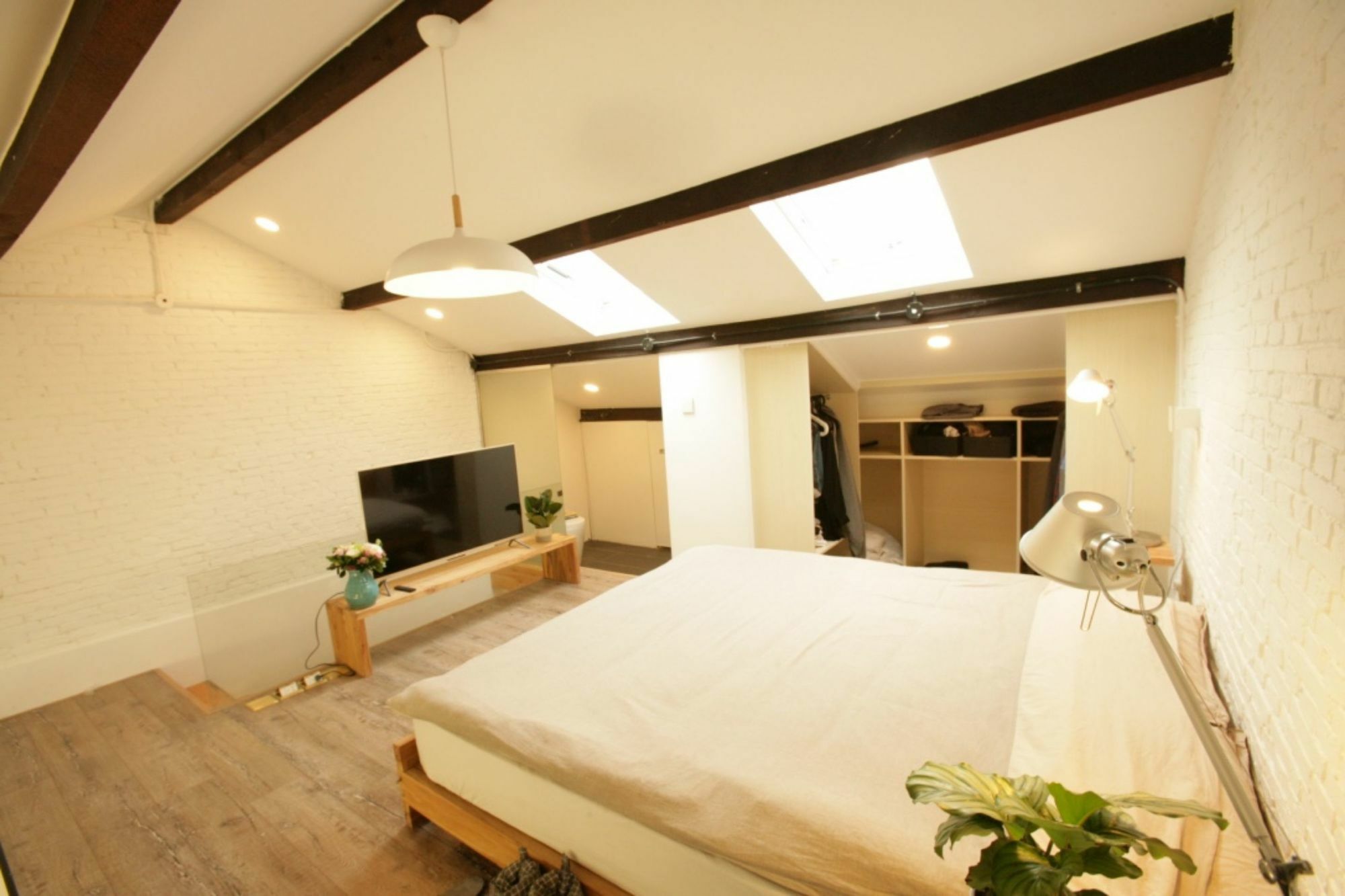 Ferienwohnung Fx78 Loft & Terrace Shanghai Exterior foto