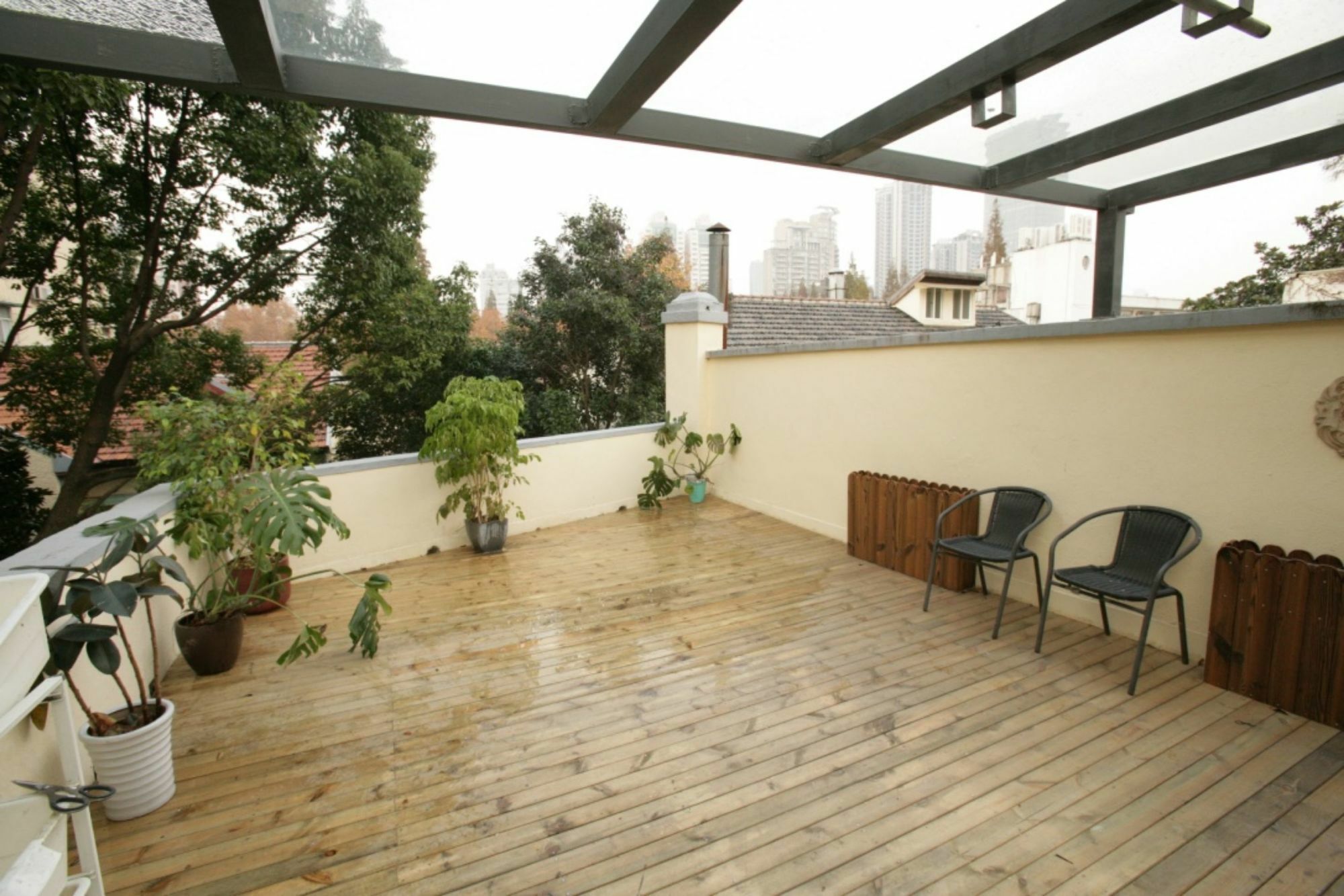 Ferienwohnung Fx78 Loft & Terrace Shanghai Exterior foto