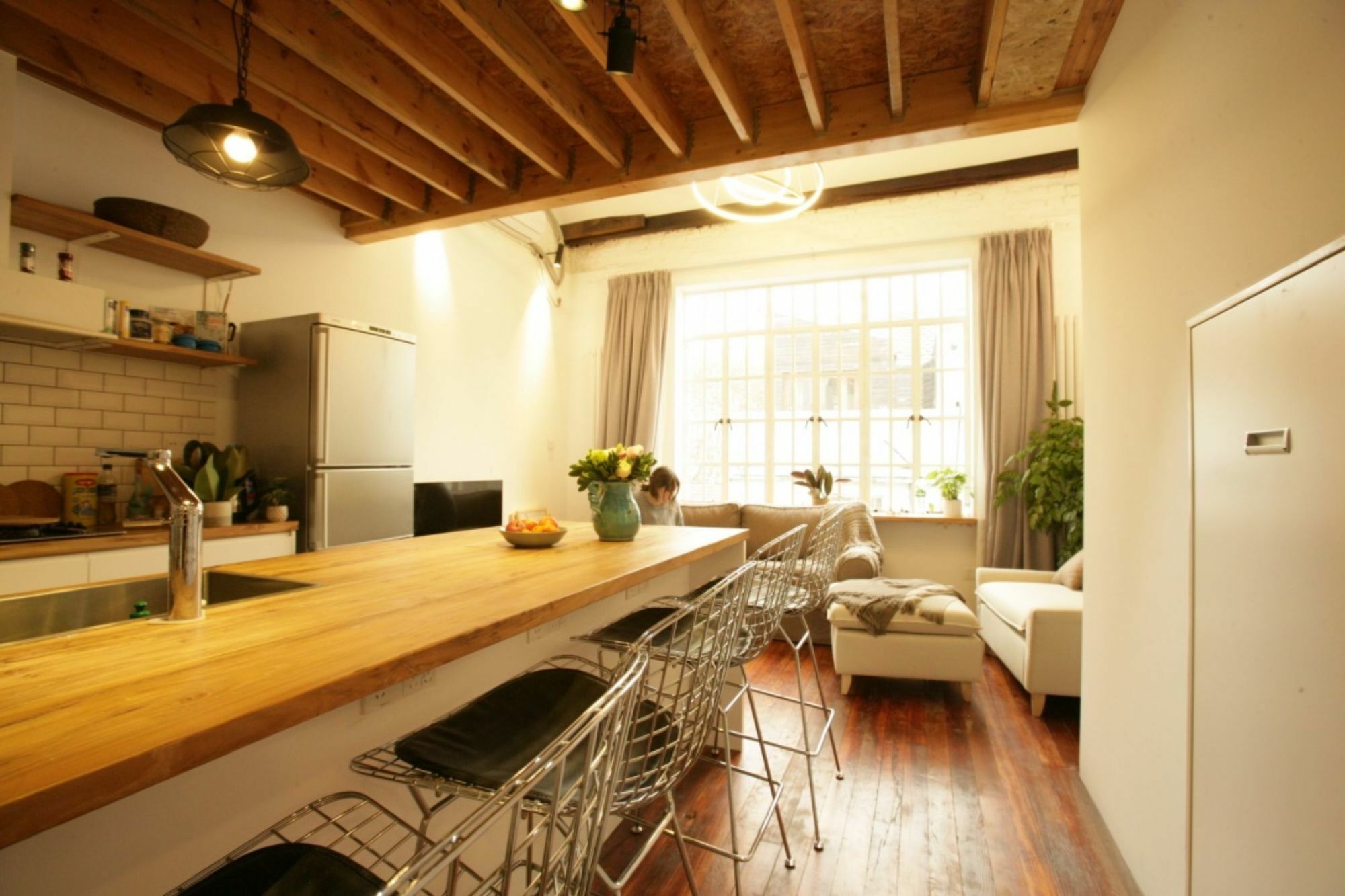 Ferienwohnung Fx78 Loft & Terrace Shanghai Exterior foto